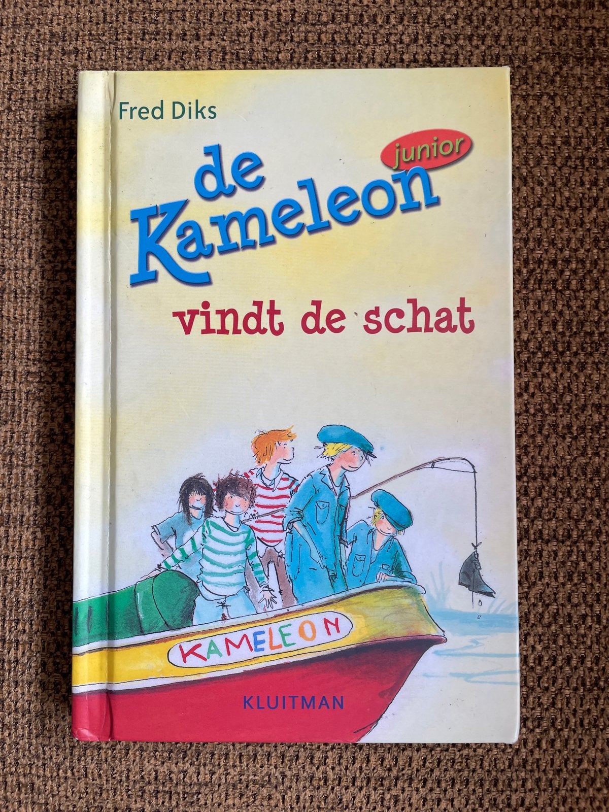 Fred Diks - De Kameleon vindt de schat, Boeken, Fictie algemeen, Ophalen of Verzenden, Zo goed als nieuw, Fred Diks
