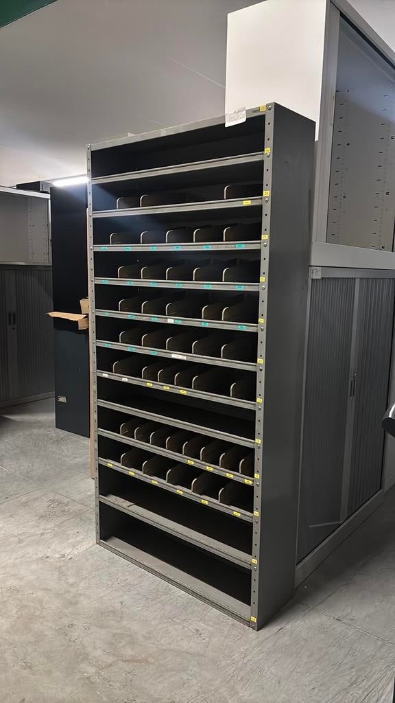 Magazijnkast, onderdelen vakkenkast overtoom, Ophalen, Gebruikt, 50 tot 100 cm, 150 tot 200 cm