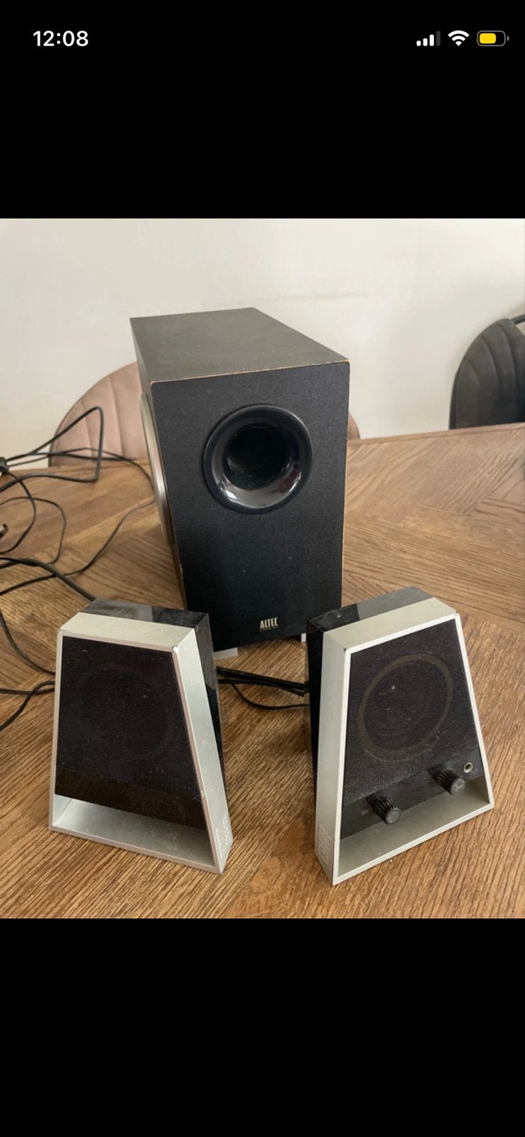 Altec Lansing VS2621 2.1 Luidsprekerset met Subwoofer, Audio, Tv en Foto, Luidsprekers, Zo goed als nieuw, Subwoofer, Overige merken