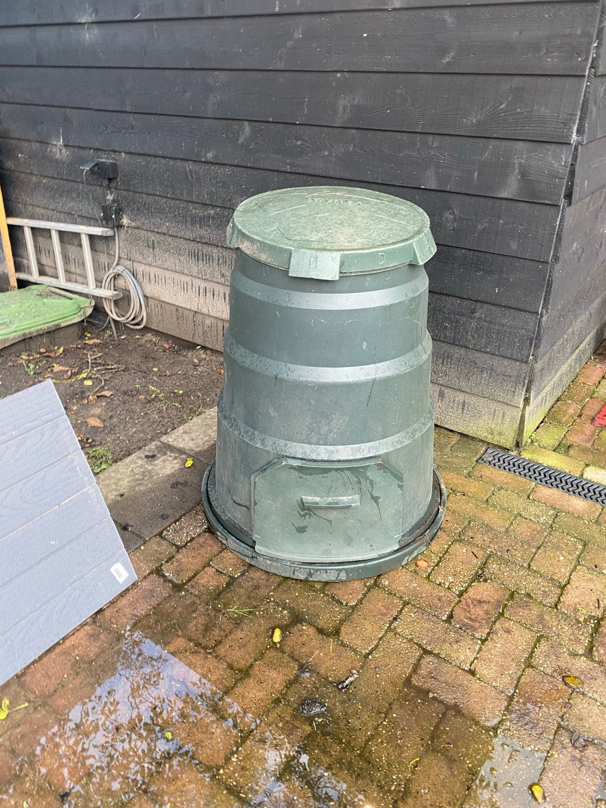 VAM-VAT Compostvat - Groen, Ophalen, Gebruikt