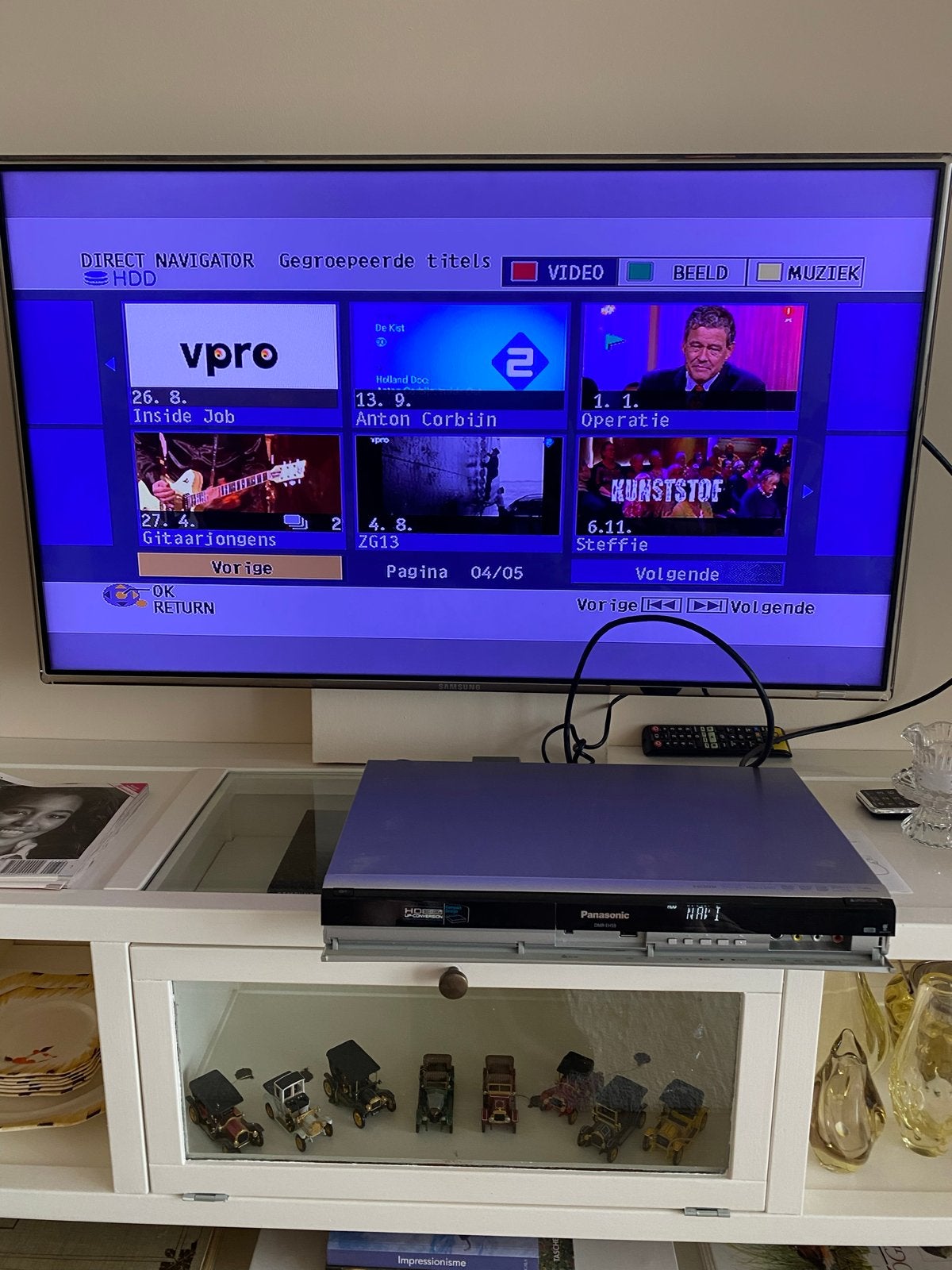 Panasonic DMR-EH59 DVD Recorder met 250GB HDD en HDMI, Gebruikt, Panasonic, Met harddisk, Dvd-recorder