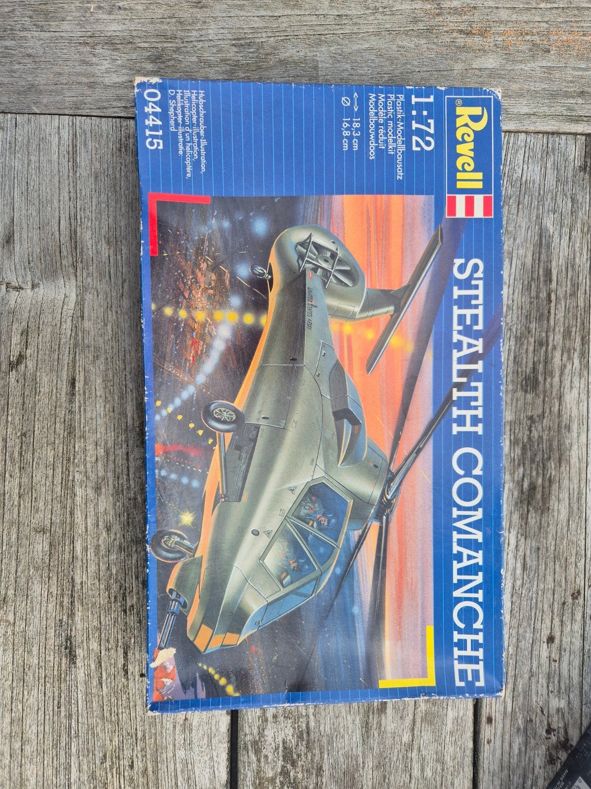 Revell Stealth Comanche Helikopter Modelbouwdoos 1:72, Ophalen of Verzenden