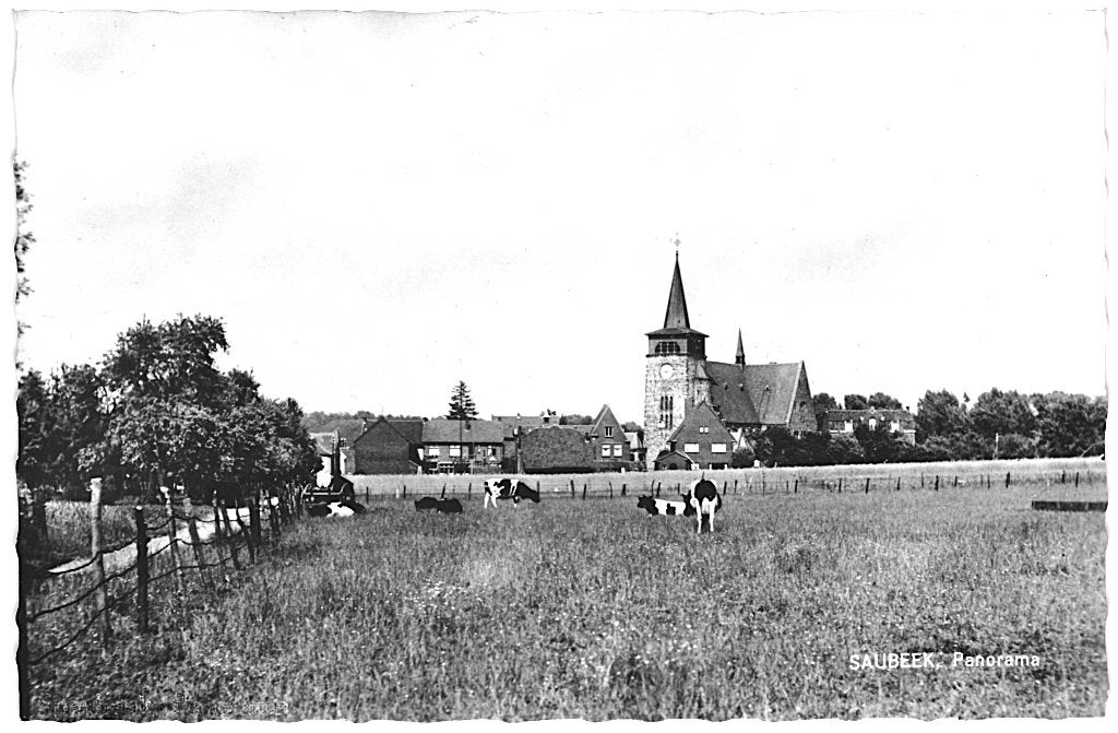804509	Spaubeek	Limburg	1965 Panorama Onbeschreven, Ophalen of Verzenden, 1960 tot 1980, Ongelopen, Limburg