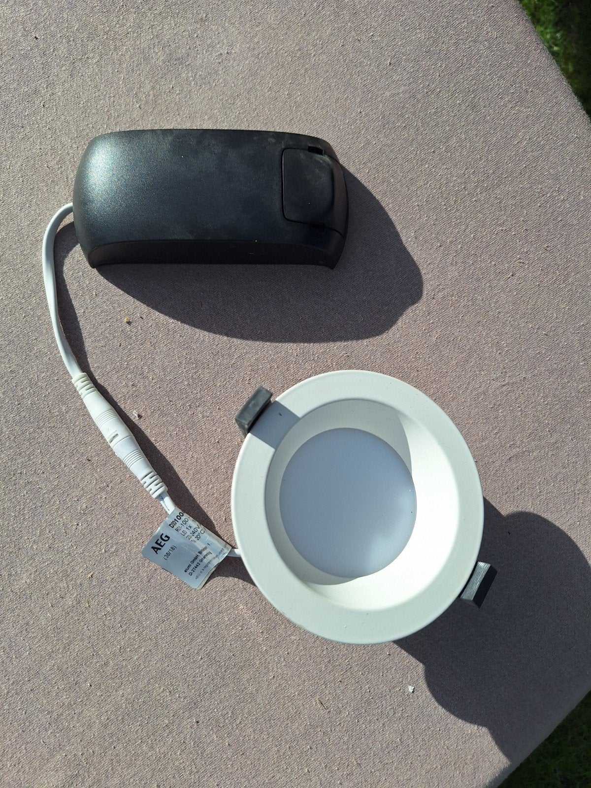 2 stuks AEG LED Inbouwspot 10W 4000K Neutraal Wit D301004080, Ophalen of Verzenden