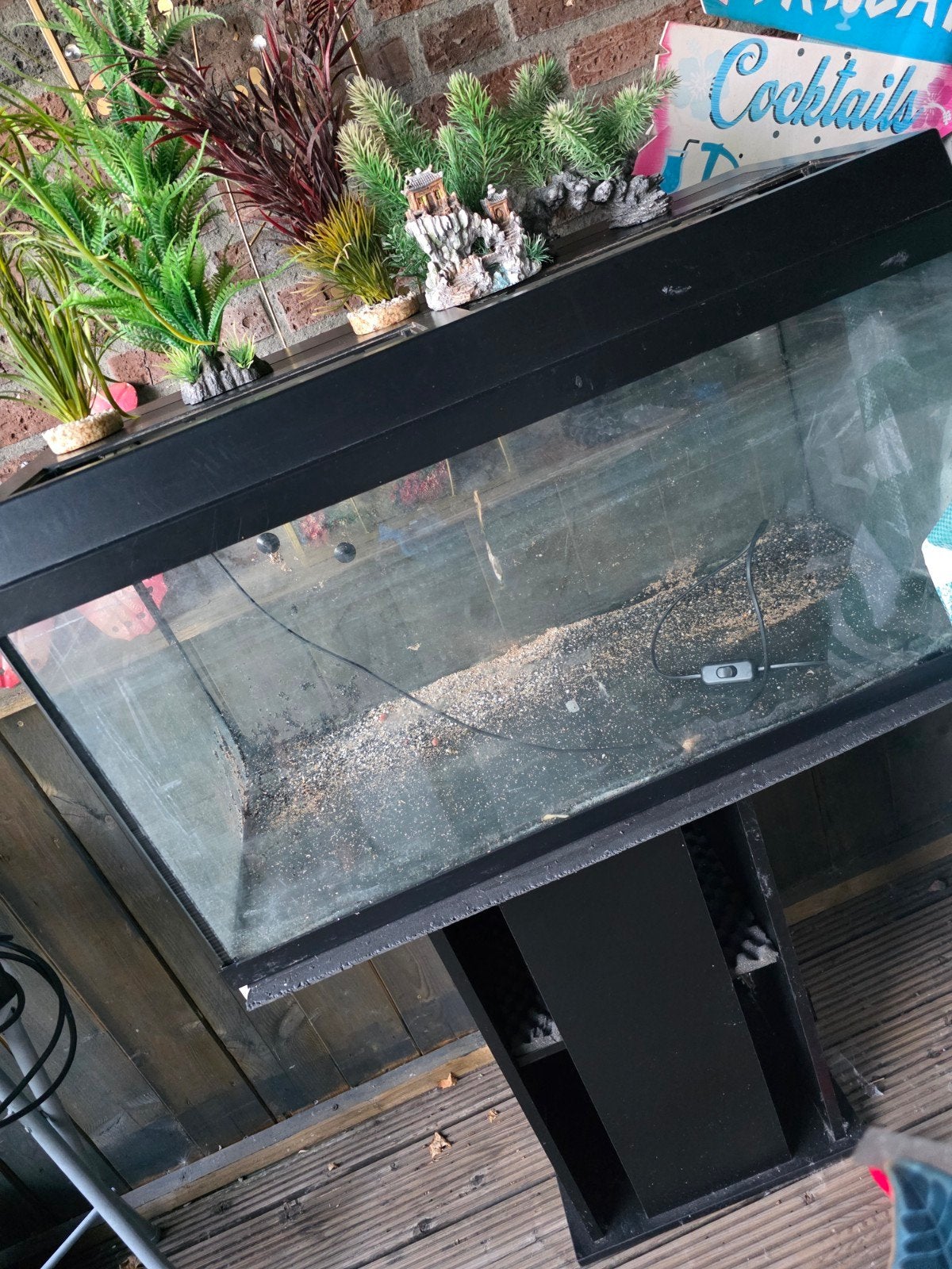 Jewel aquarium/terrarium, Ophalen, Gebruikt, Juwel, Inclusief deksel