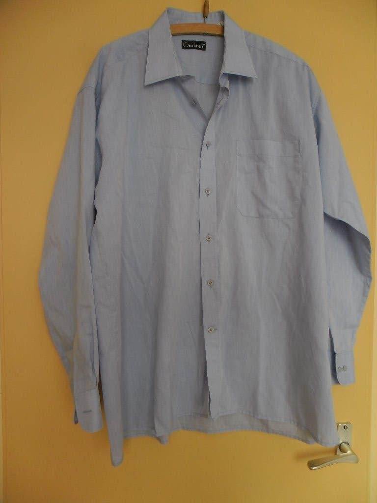 Nieuw heren overhemd. Maat XL, Blauw, Nieuw, GinoTorelli, Ophalen of Verzenden