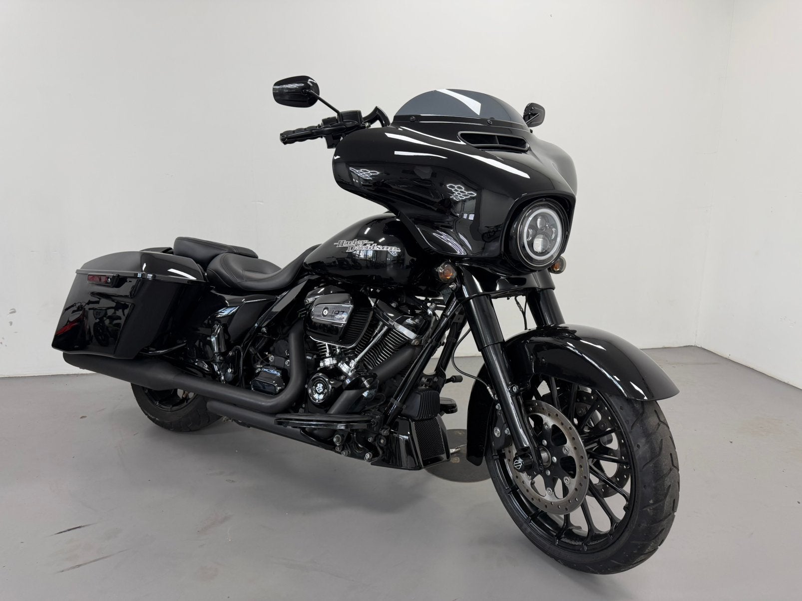 Harley-Davidson Street Glide Special 107 FLHXS BLACK 2018, Motoren, 2 cilinders, Occasion, Sportuitlaat, Bedrijf