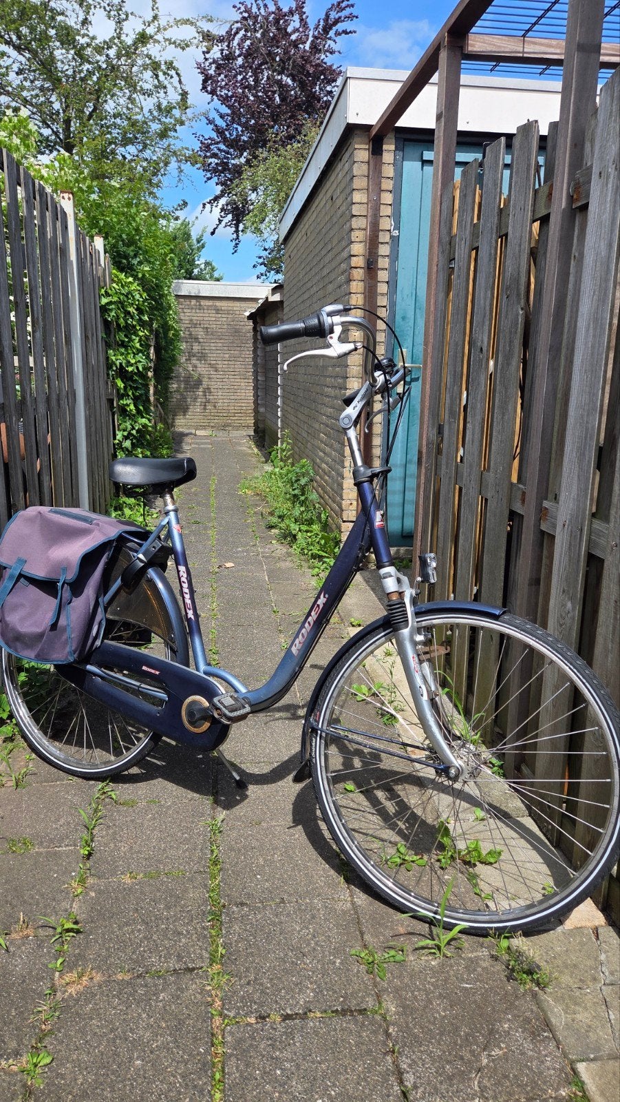 Rodex Damesfiets - Gebruikt, inclusief fietstassen, Ophalen