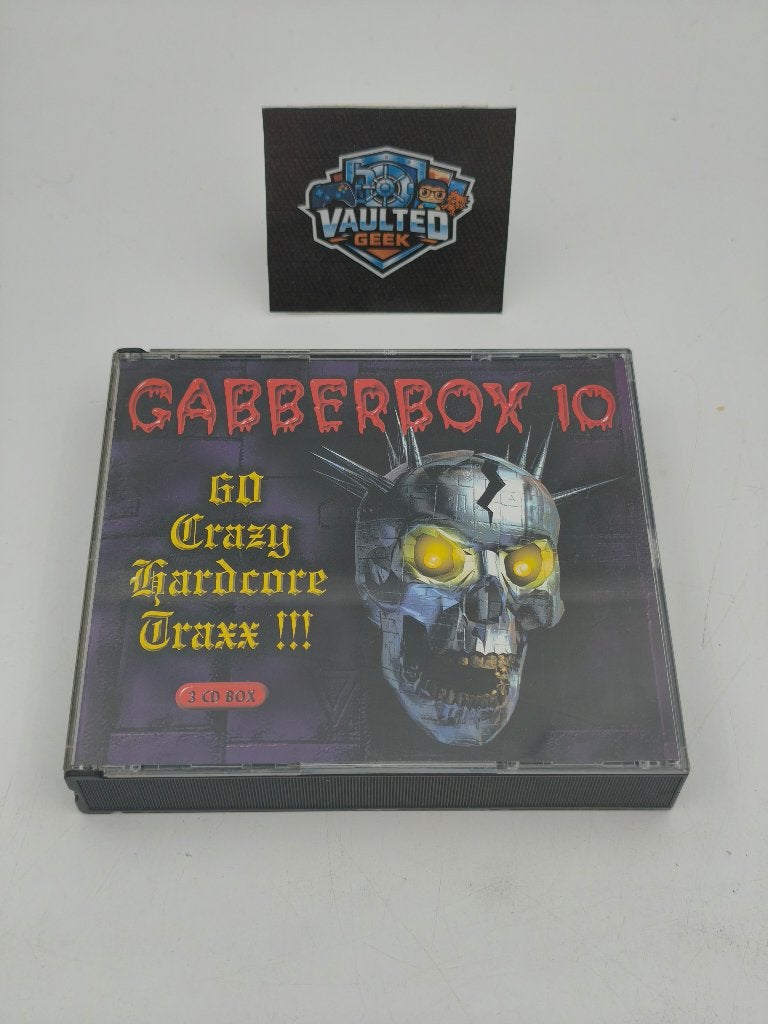 Gabberbox 10 – 60 Crazy Hardcore Traxx – 3 CD Box, Ophalen of Verzenden, Zo goed als nieuw