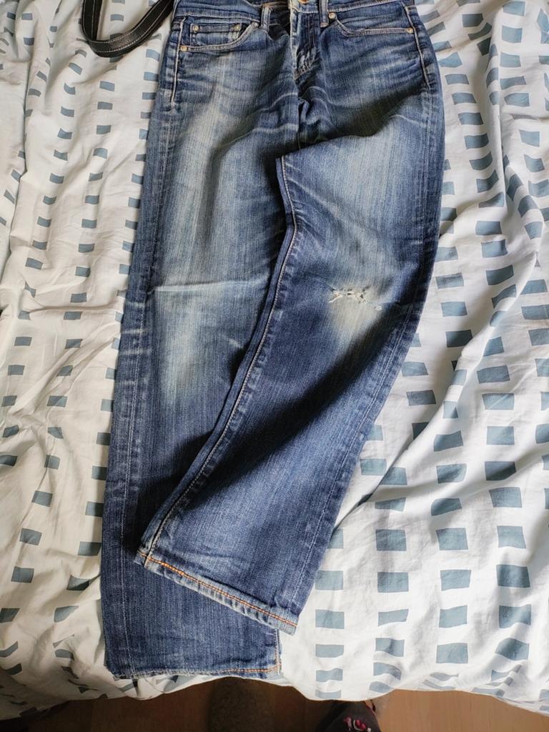 Levi's jeans, Ophalen of Verzenden, Zo goed als nieuw, Blauw, W33 - W34 (confectie 48/50)