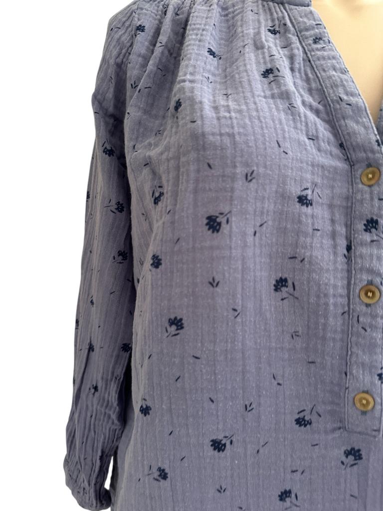 Des Petit Hauts shirt lange mouw M, Zo goed als nieuw, Verzenden, Blauw