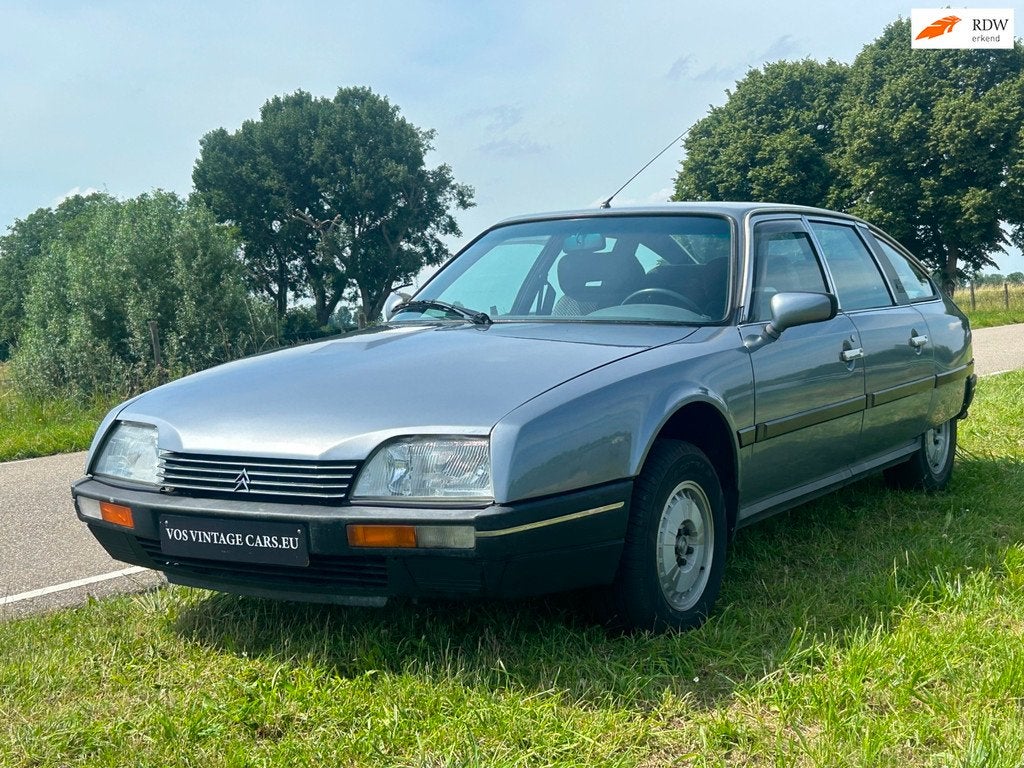 Citroen CX 2.5 GTI, Auto's, Citroën, Bedrijf, Te koop, CX, Benzine, Sedan, Automaat, Origineel Nederlands, Zilver of Grijs, Voorwielaandrijving