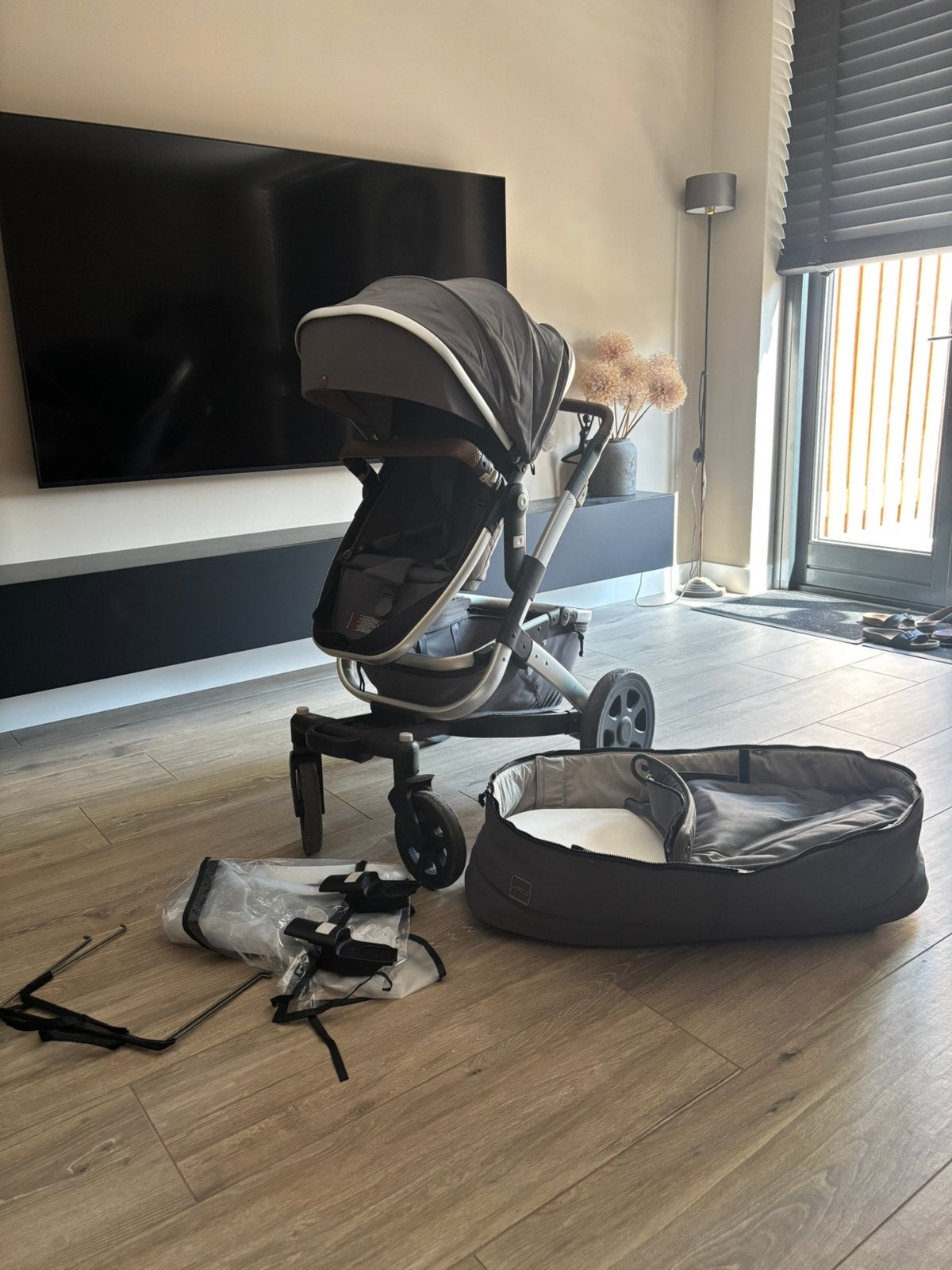 Zeer complete set wandelwagen + autostoelen + adapters joolz, Ophalen, Zo goed als nieuw, Overige merken