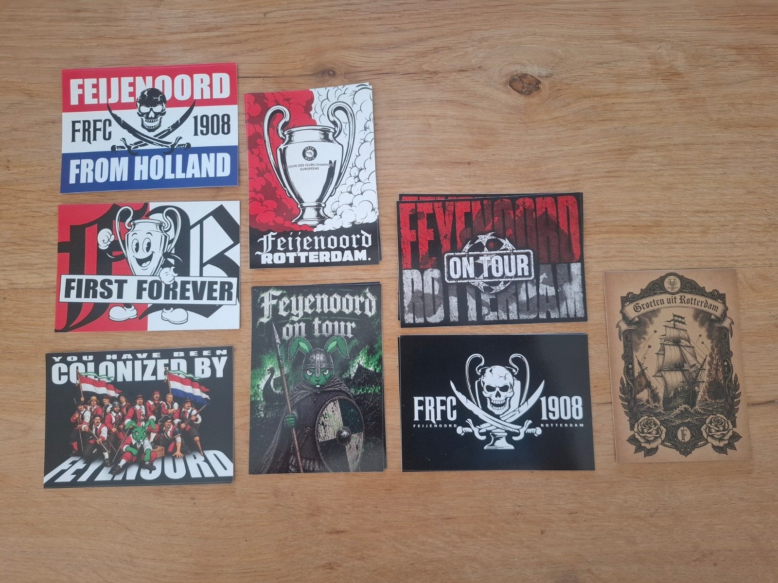 Feyenoord stickers, Verzamelen, Ophalen of Verzenden, Nieuw, Feyenoord, Poster, Plaatje of Sticker