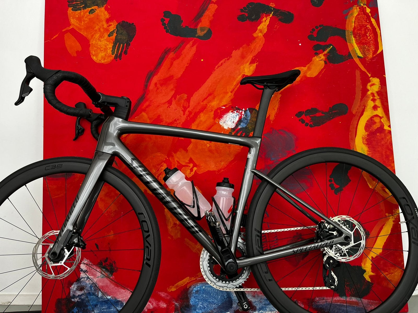 Specialized Tarmac SL8 Expert SRAM Rival AXS | 54 | 215 km, Carbon, Zo goed als nieuw, Meer dan 20 versnellingen, Schijfrem