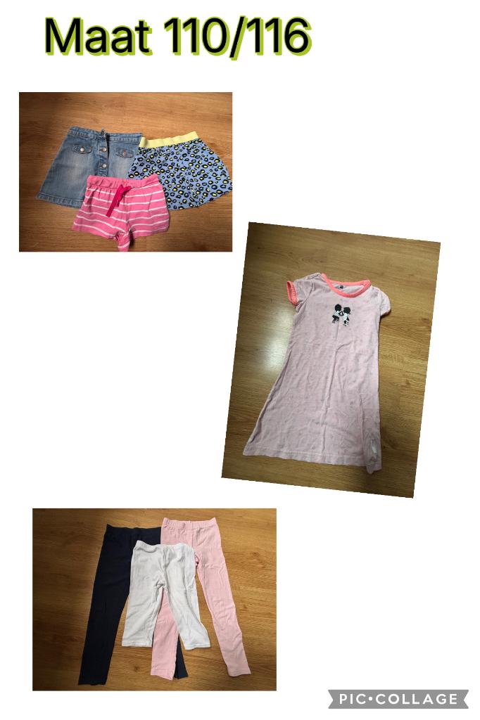 Kledingpakket meisje 110/116, Kinderen en Baby's, Ophalen, Zo goed als nieuw, Maat 110