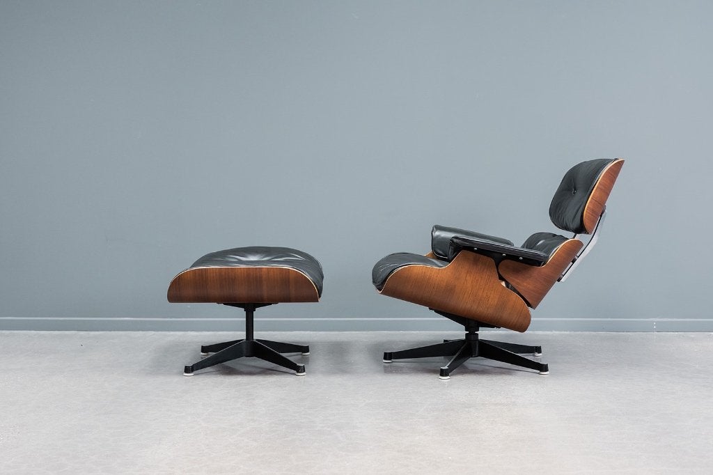 Eames lounge chair + ottoman, Huis en Inrichting, Fauteuils, Ophalen