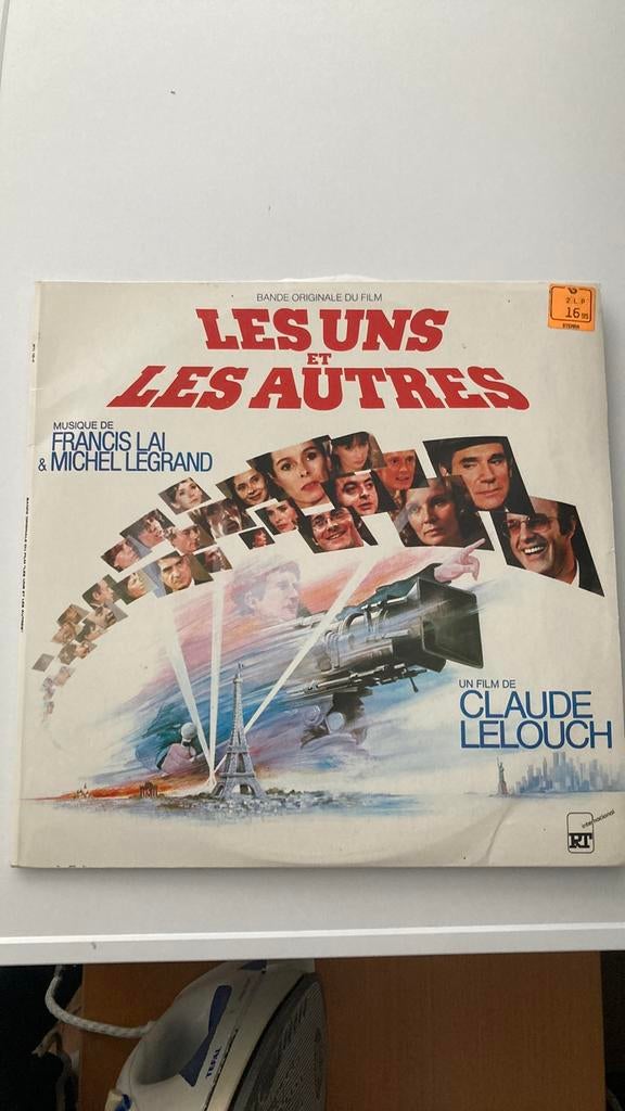 Les uns et les autres vinyl lp, Ophalen of Verzenden, Zo goed als nieuw, 12 inch