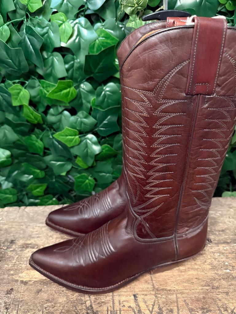 prachtige volledig leren vintage laarzen Sendra maat 42, Sendra, Bruin, Boots, Nieuw