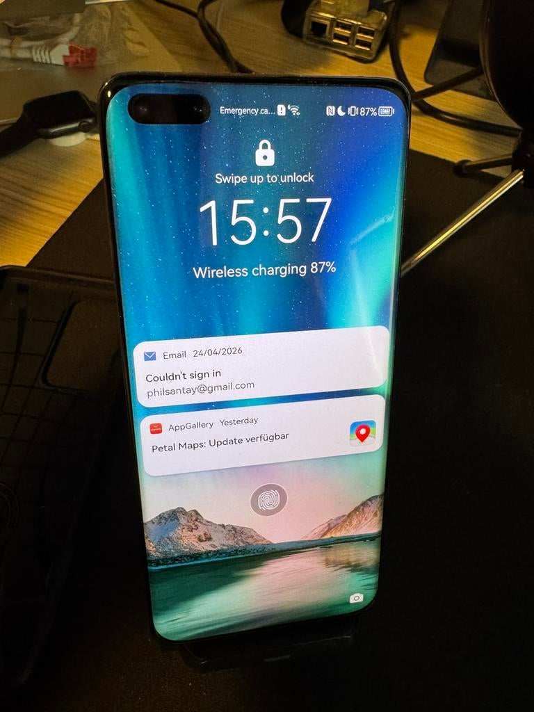 Huwei P40 pro dual sim 256GB, Ophalen, Gebruikt, Zwart, Touchscreen
