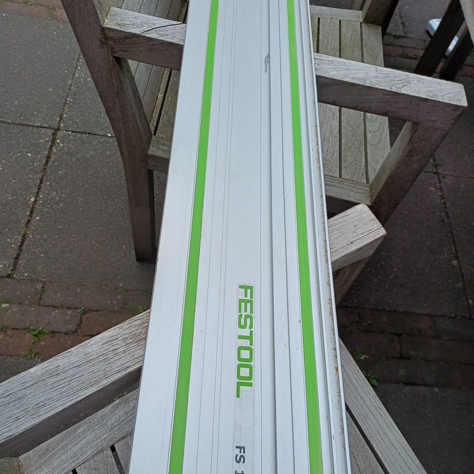 Festool FS 1400 geleiderail, Doe-het-zelf en Verbouw, Ophalen, Gebruikt, Invalzaag, 30 tot 70 mm