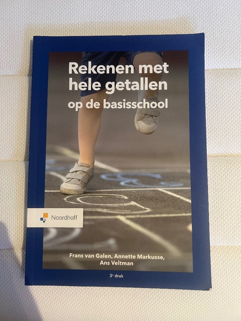 Rekenen met hele getallen, Boeken, Overige vakken, Verzenden, Noordhoff, Zo goed als nieuw
