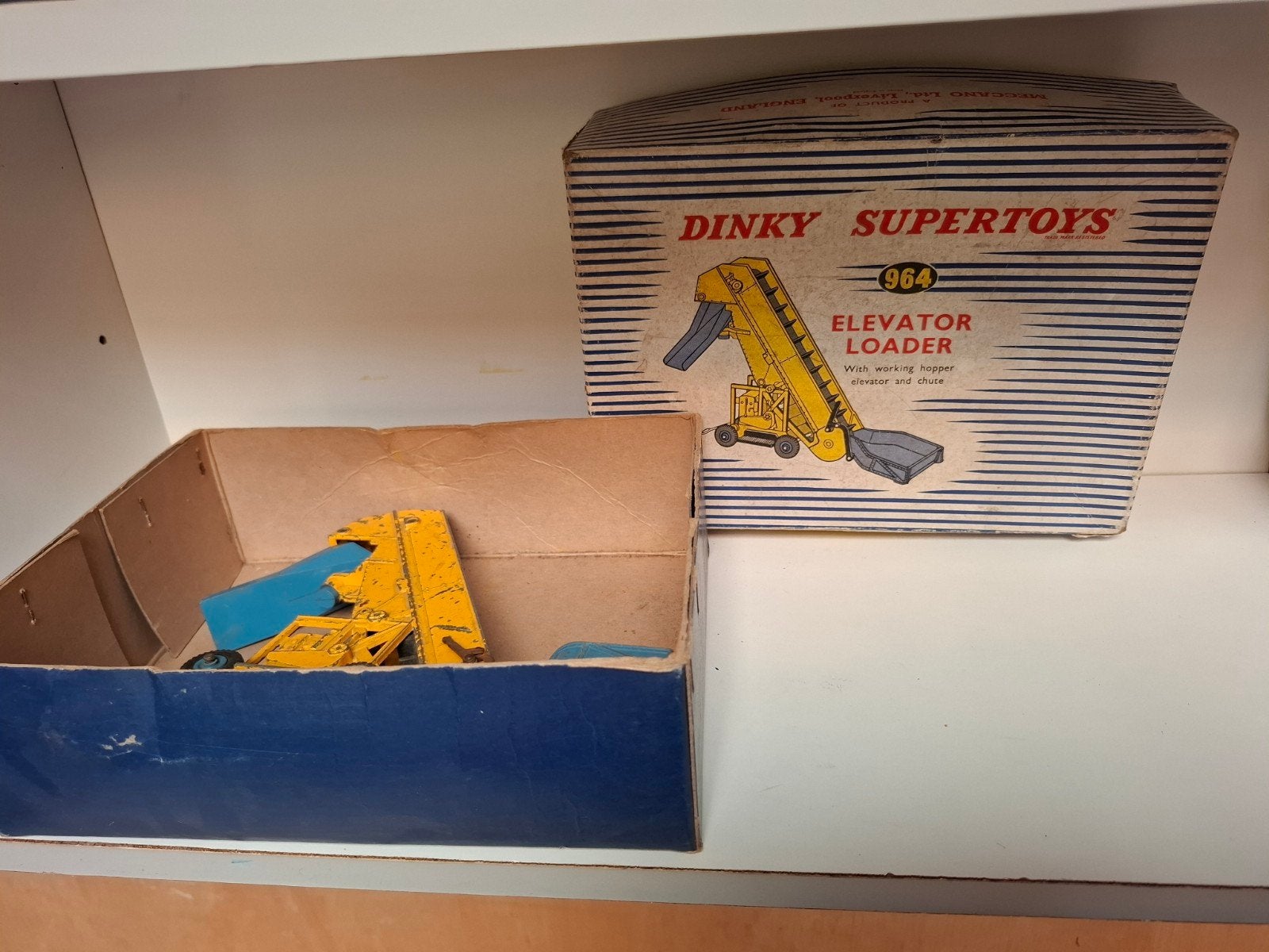 Dinky Supertoys 964 Elevator Loader met doos, Ophalen of Verzenden, Gebruikt, Overige typen