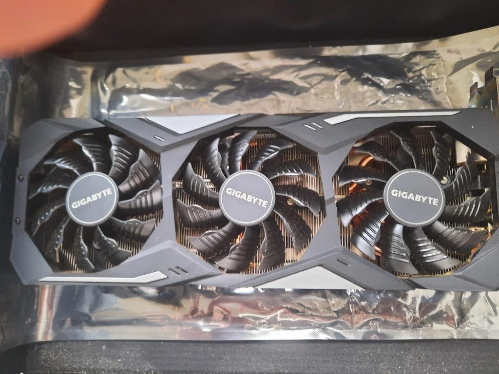 Gigabyte GeForce RTX 2080 Gaming OC, Computers en Software, Videokaarten, Ophalen, PCI-Express 3, GDDR6, Zo goed als nieuw