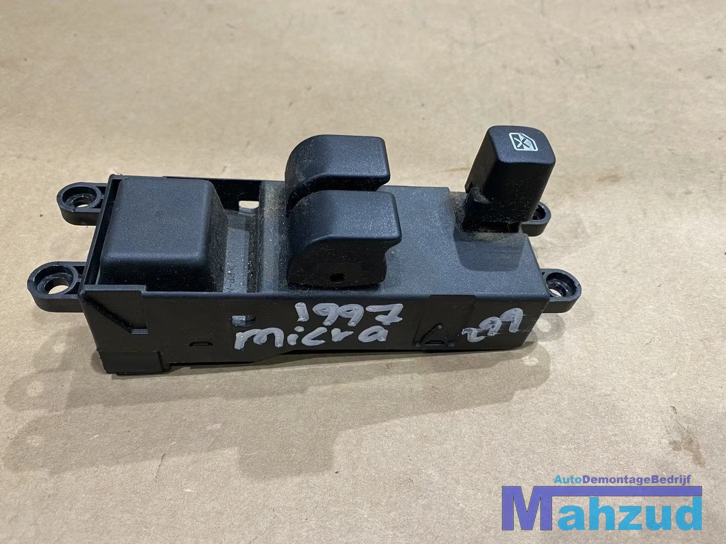 NISSAN MICRA 2 K11 raamschakelaar links 1992-2002 2deurs, Takashima 1-chome 1-1
220-8686  Yokohama, Ophalen of Verzenden, NISSAN_SR@mail.nissan.co.jp