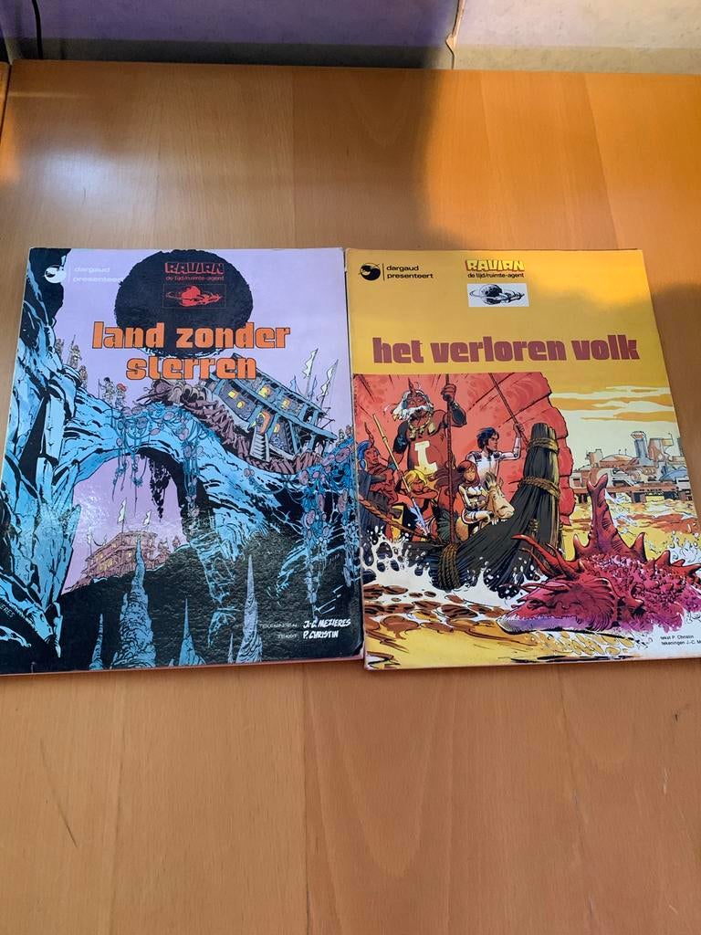 Valérian en Laureline: Land zonder sterren & Het verloren vo, Meerdere stripboeken, Ophalen of Verzenden, Gelezen