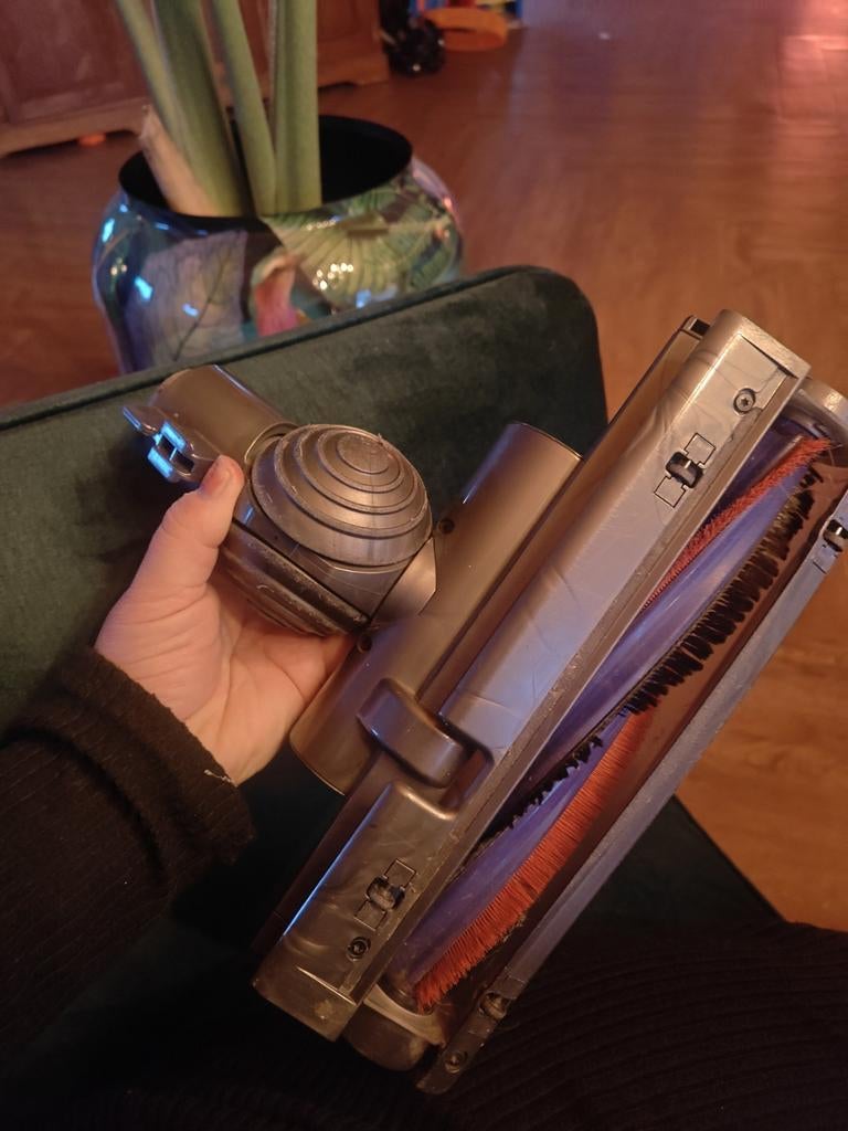 Dyson stofzuigerborstel/mondstuk gemotoriseerd, Witgoed en Apparatuur, Stofzuigers, Ophalen of Verzenden, Gebruikt, Geschikt voor harde vloeren