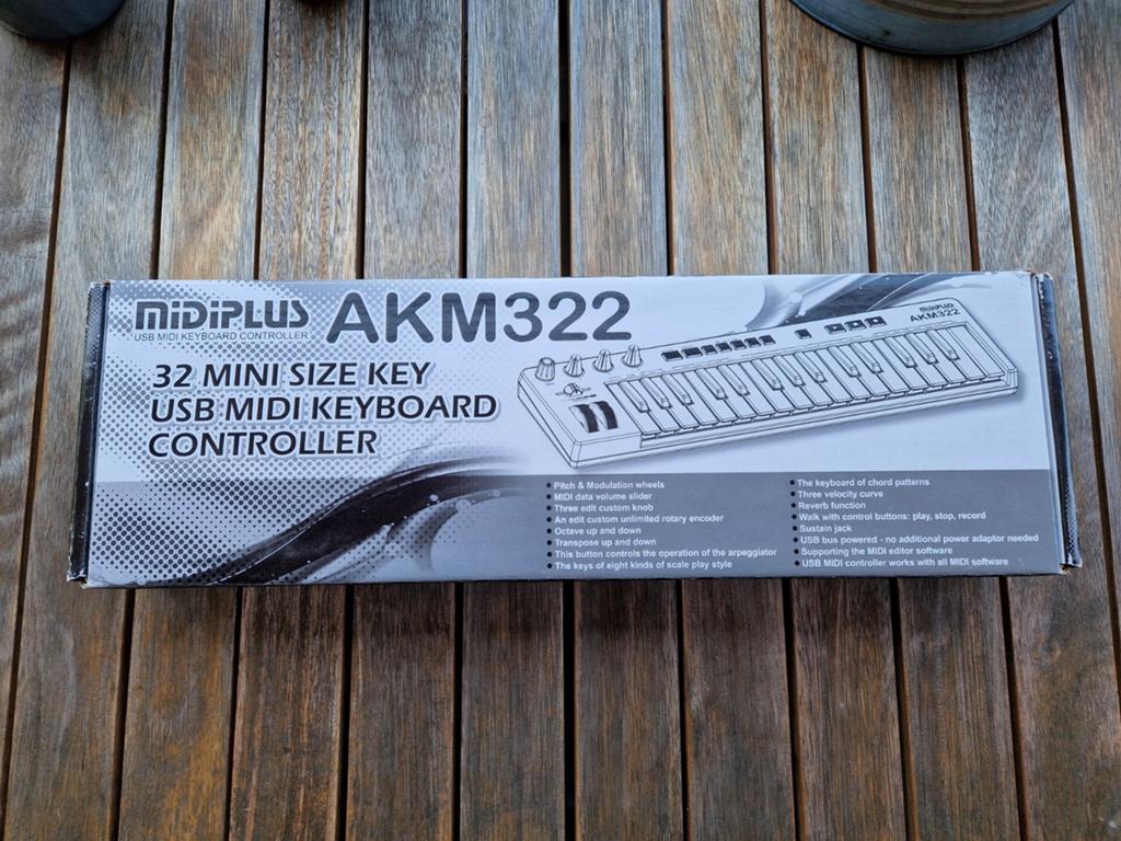 Midiplus AKM-322 Mini formaat Toetsenbord, Ophalen of Verzenden, Nieuw