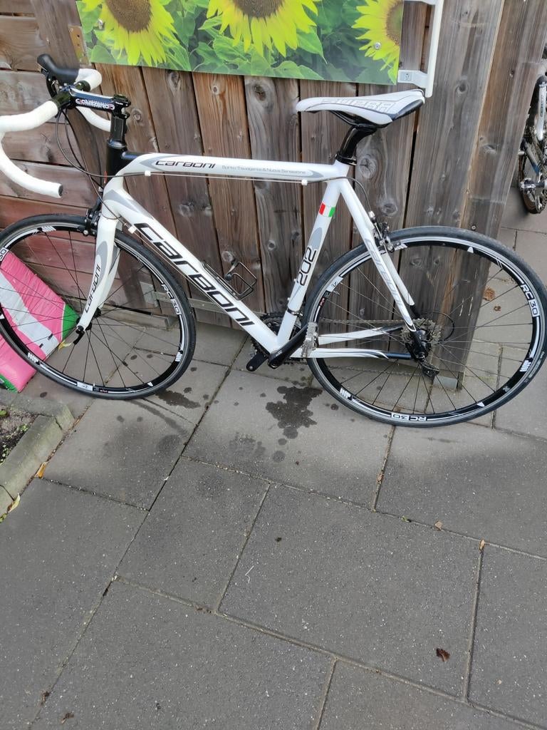 Carboni wegfiets maat 54 met Look pedalen., Overige merken, Carbon, Ophalen of Verzenden, Zo goed als nieuw