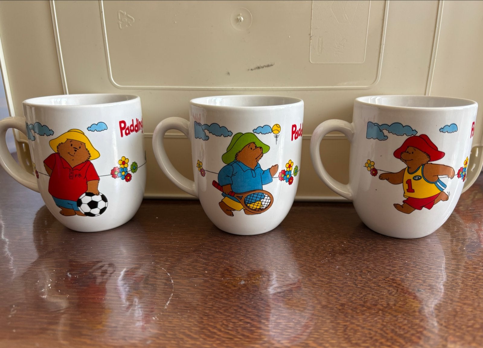 Set van 3 verschillende Paddington-mokken, Ophalen of Verzenden, Meerkleurig, Overige merken, Overige typen
