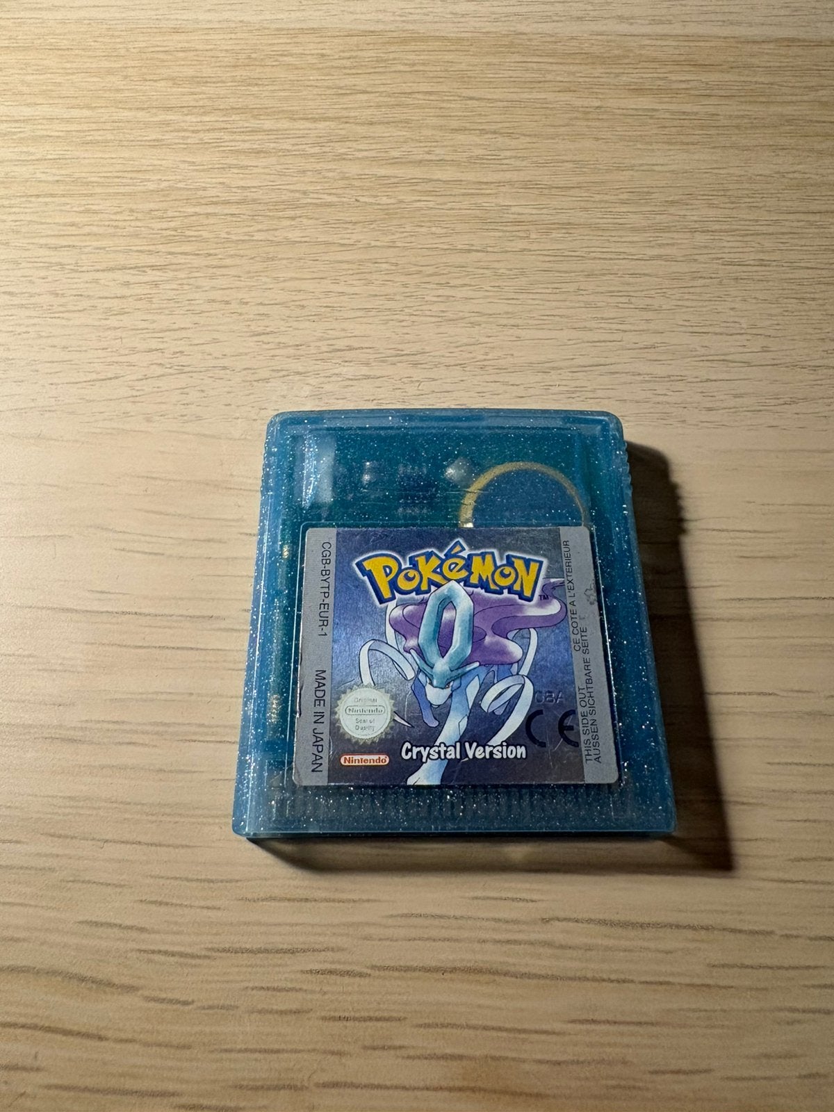 Pokemon Crystal - Game Boy, Spelcomputers en Games, Avontuur en Actie, 1 speler, Ophalen of Verzenden, Zo goed als nieuw