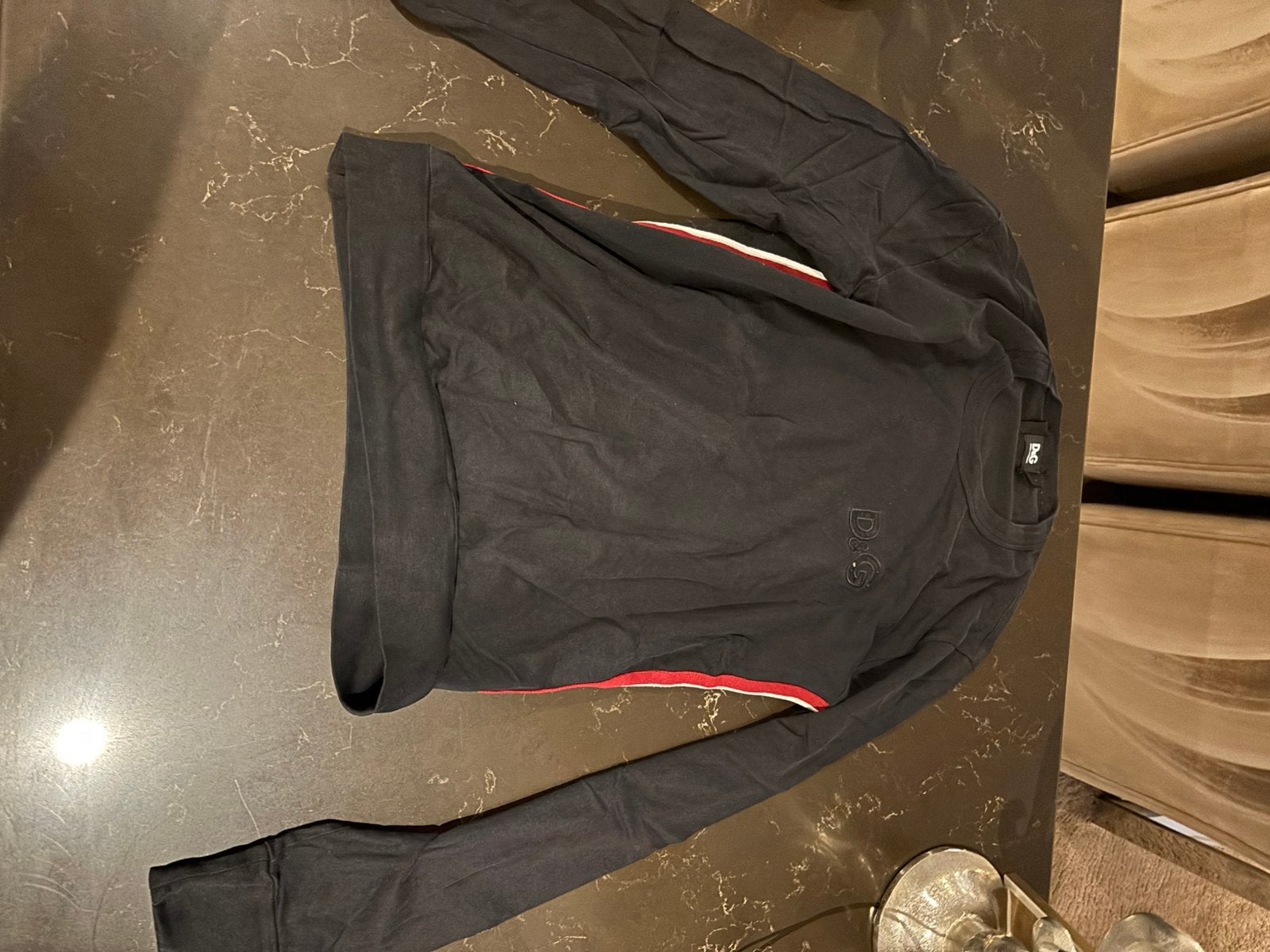 Dolce & gabbana trui maat s, Kleding | Heren, Ophalen, Zo goed als nieuw, Zwart