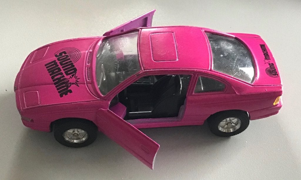 Roze BMW 850 speelgoedauto 'Sound Machine', Ophalen, Gebruikt, Auto