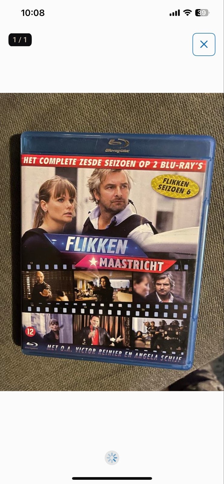 Flikken Maastricht Seizoen 6 Blu-ray - Compleet, Cd's en Dvd's, Blu-ray, Inclusief extra's, Nederlands, Zo goed als nieuw, Blu-ray