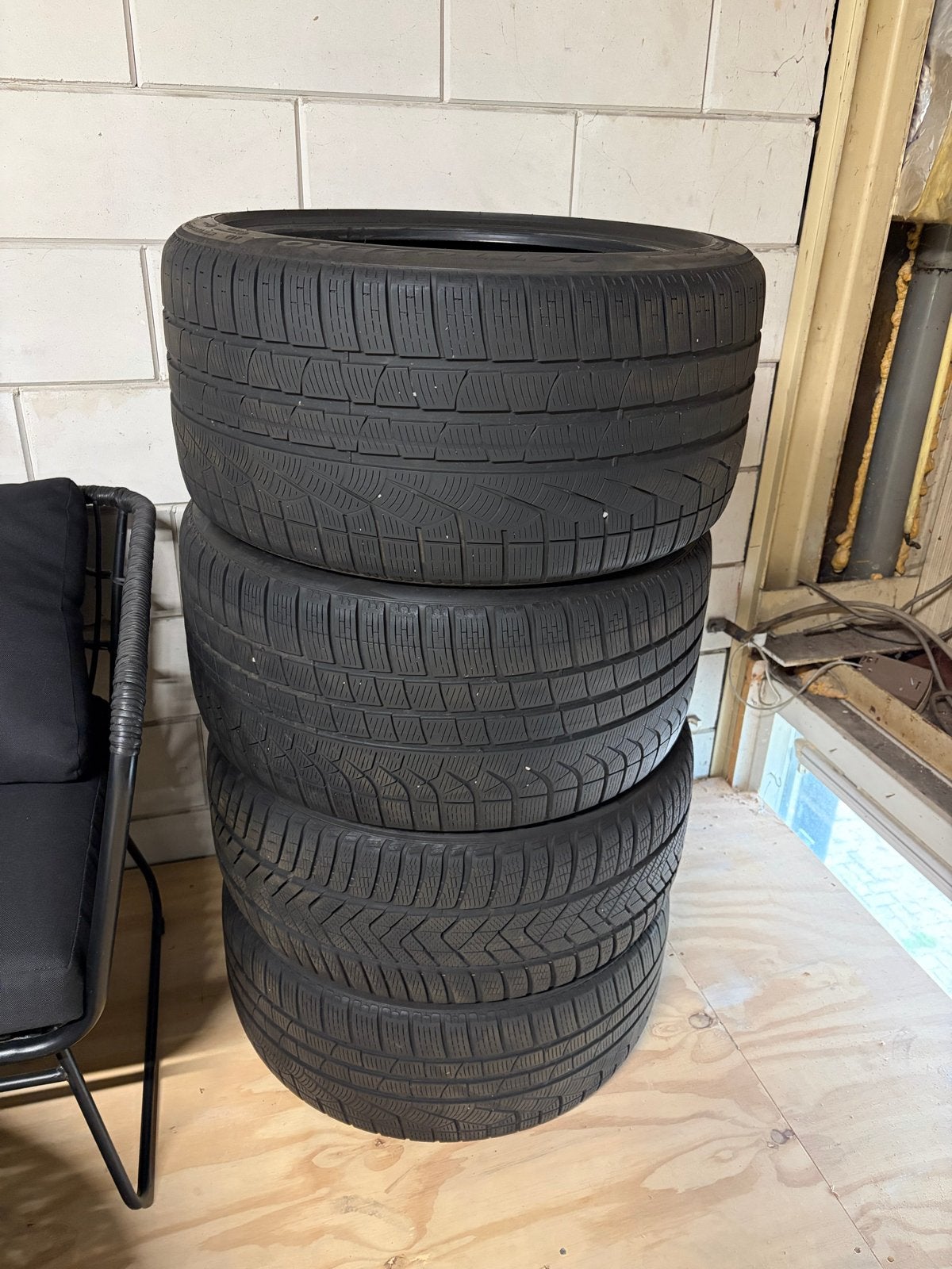 Winterbanden Pirelli voor Mercedes AMG GT 20 inch, Auto-onderdelen, Banden en Velgen, Gebruikt, 265 mm, Band(en), Personenwagen