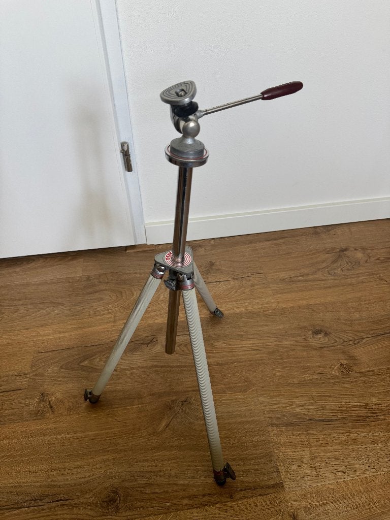 Vintage Gesell statief / tripod, Ophalen, Gebruikt, Driepoot, Inklapbaar