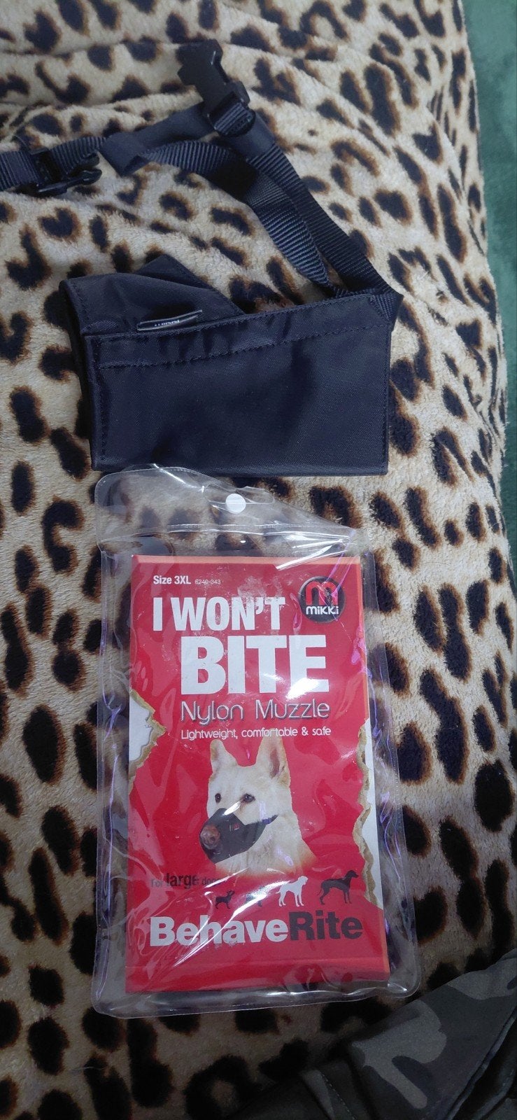 Anti bijt of eet mondkap voor hond, Ophalen of Verzenden