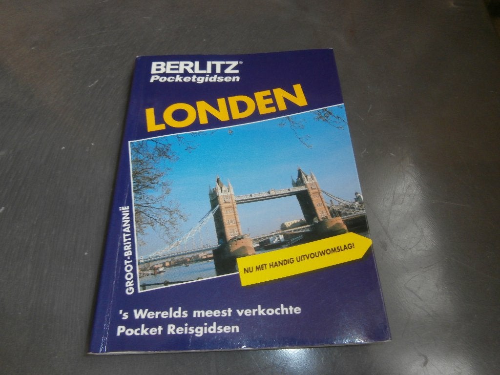 Reisgids Berlitz Londen Groot-Brittannië Engeland, Overige merken, Europa, Ophalen of Verzenden, Zo goed als nieuw
