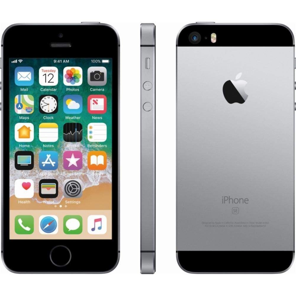 iphone SE 128gb €40, Telecommunicatie, Ophalen of Verzenden, Zwart, 128 GB