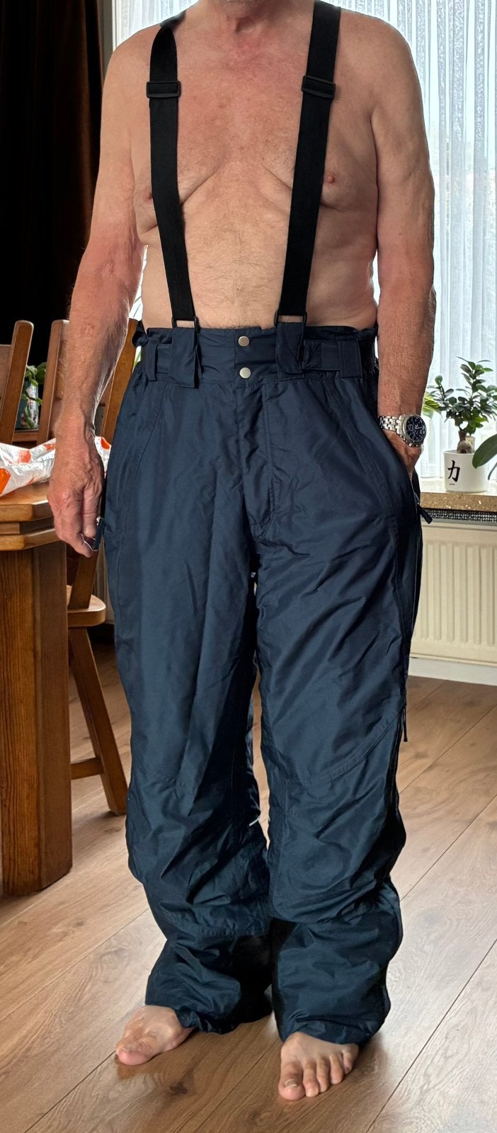 Ski broek, Kleding | Heren, Ophalen, Zo goed als nieuw, Maat 56/58 (XL), Broek