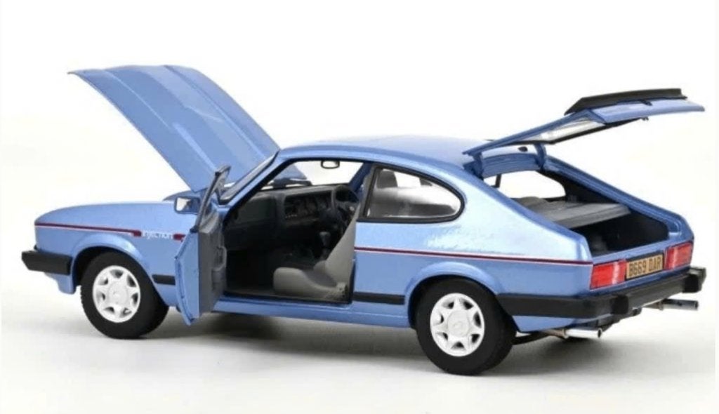Ford Capri Mk.III 2.8 Injec.RHD 1984 1/18 NOREV ref: 182764, Verzenden, Nieuw, Auto, Norev