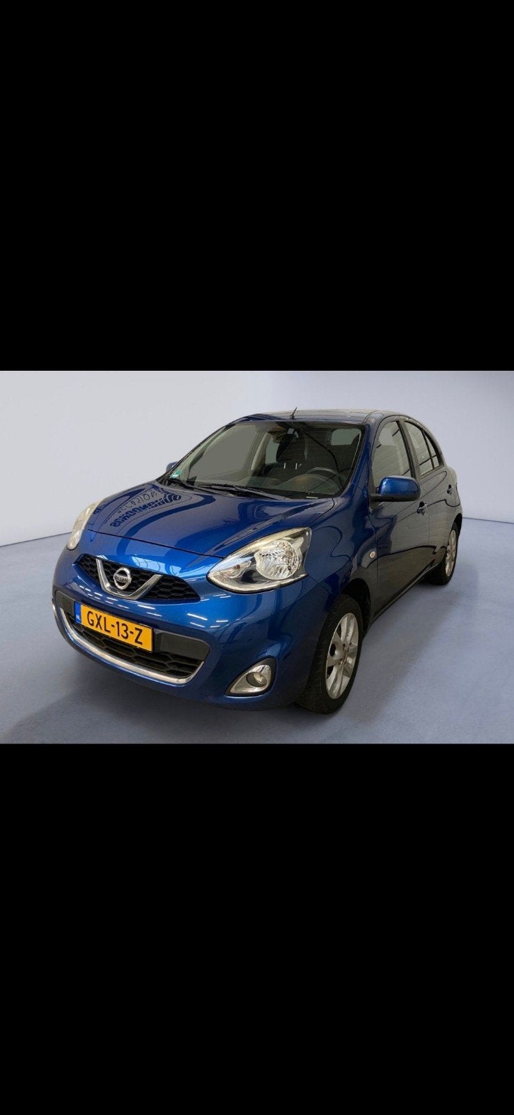 Nissan Micra, luxe uitvoering, bwj 11-2015, Auto's, Voorwielaandrijving, Stof, Zwart, 920 kg