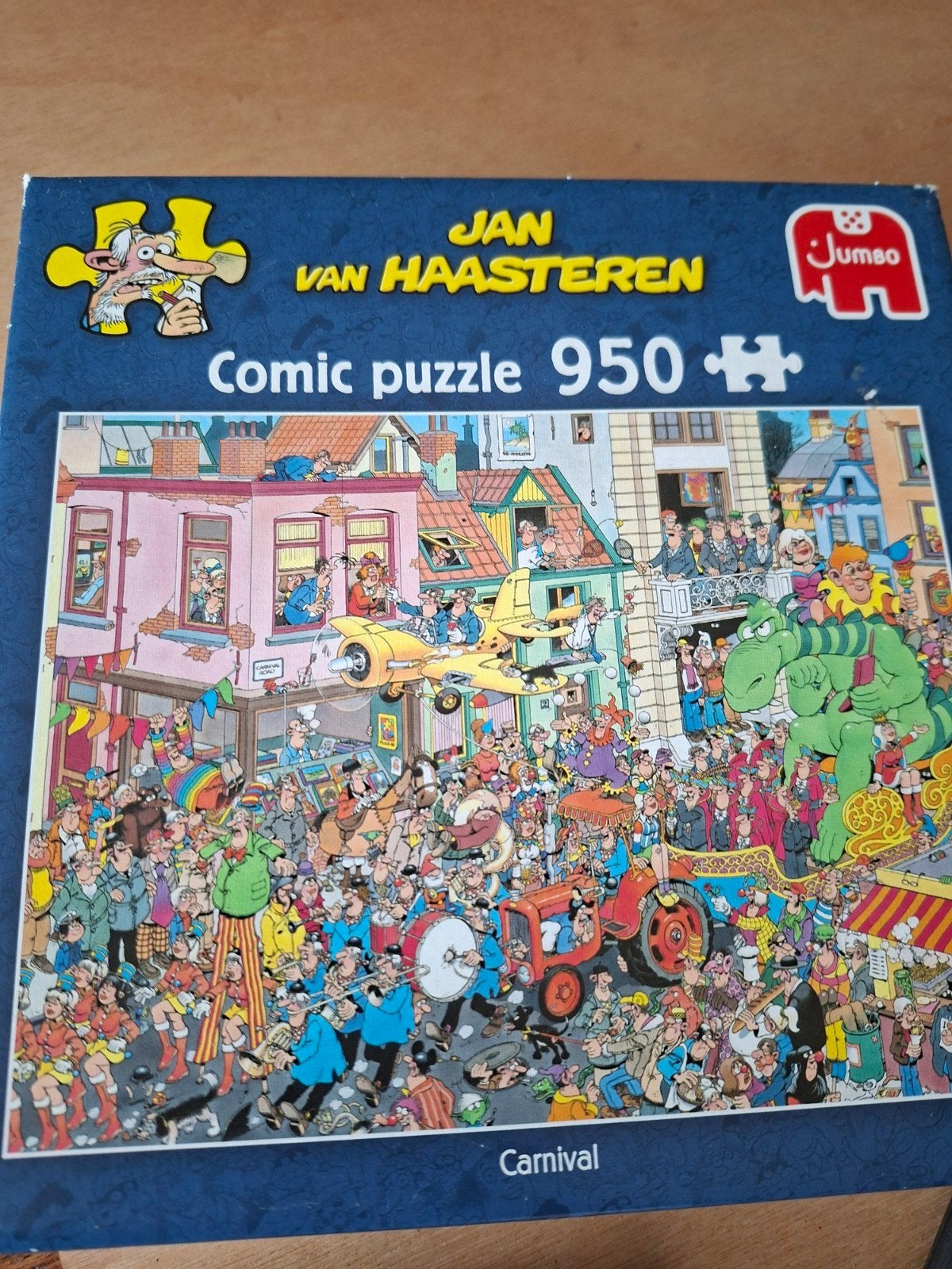 Jan van Haasteren Comic Puzzel 950 stukjes - Carnaval, Ophalen of Verzenden, Meer dan 50 stukjes, Gebruikt, 6 jaar of ouder