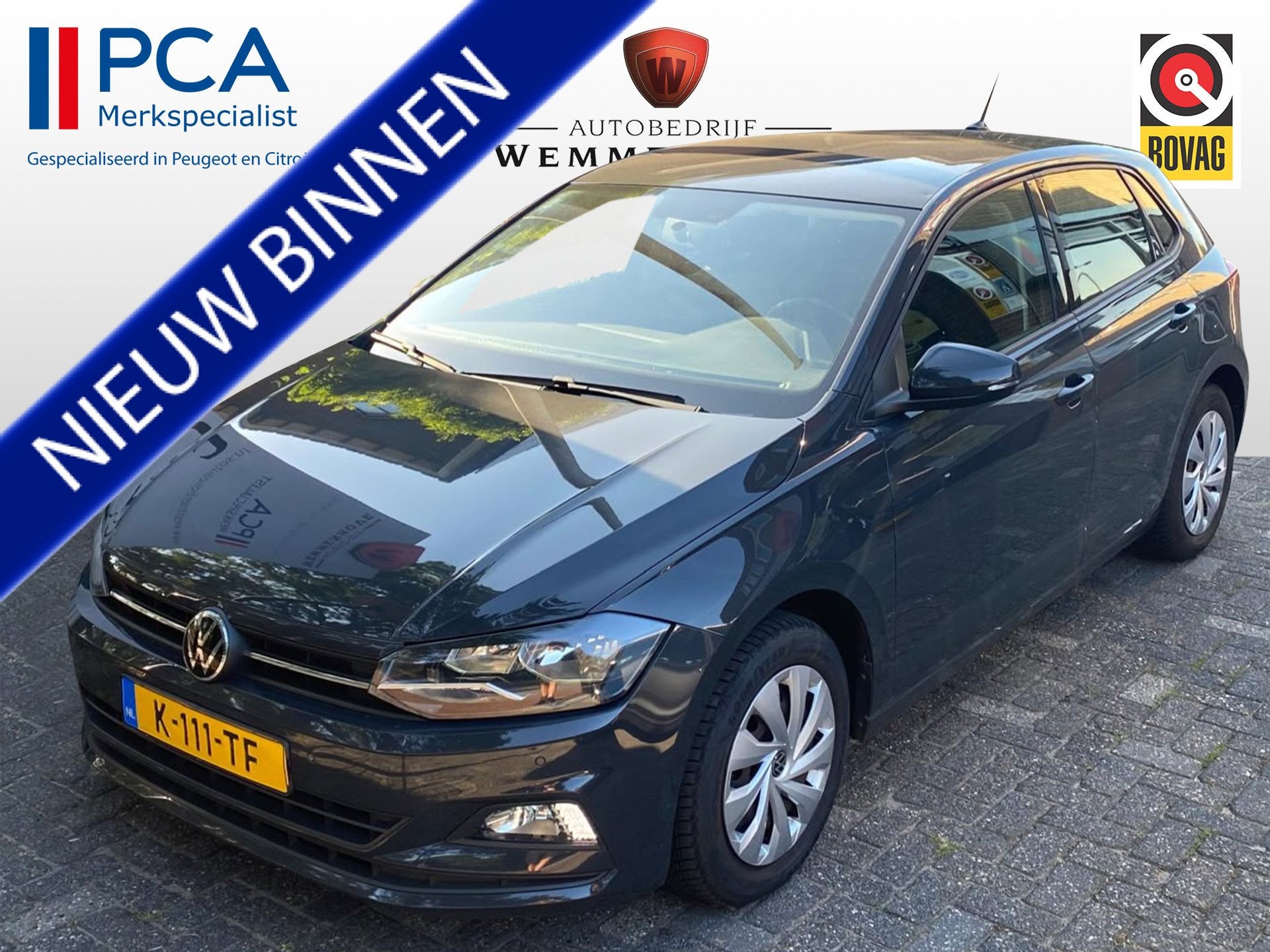 Volkswagen Polo 1.0 TSI Comfortline (bj 2021), Voorwielaandrijving, Gebruikt, Euro 6, 580 kg