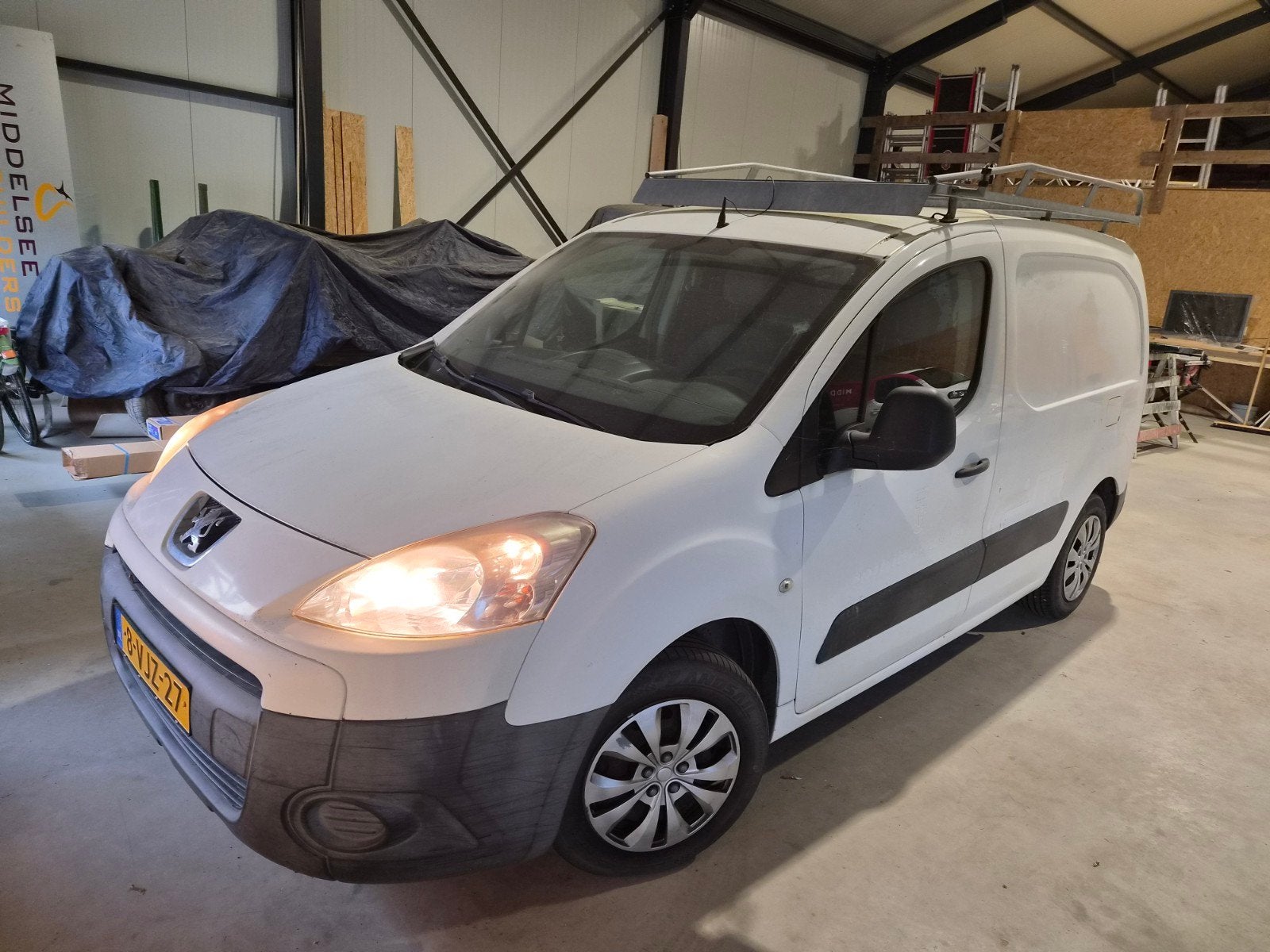 Peugeot Partner 1.6 Hdif 66KW 120 L1 2PL 2010, Voorwielaandrijving, 4 cilinders, Origineel Nederlands, Bedrijf