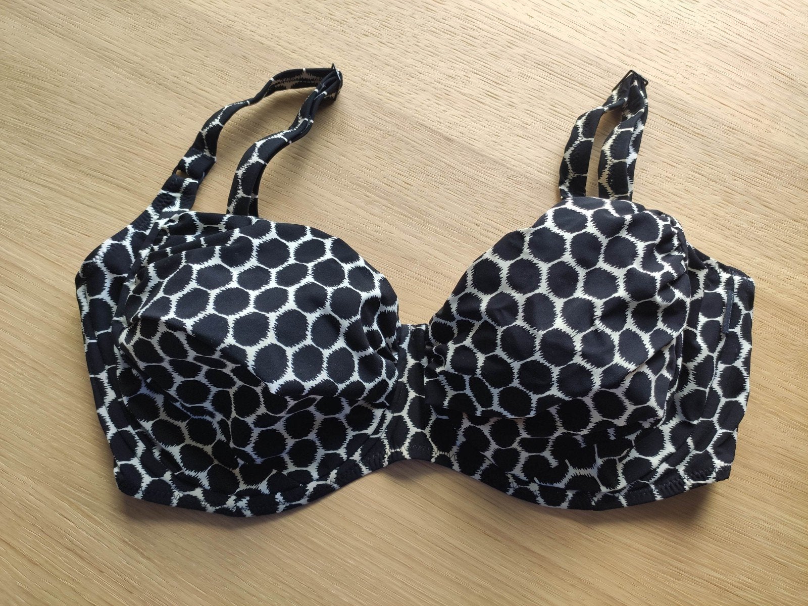 Rosa Faia Bikini Top - Zwart/Wit Patroon, Ophalen of Verzenden, Zo goed als nieuw, Zwart, Bikini